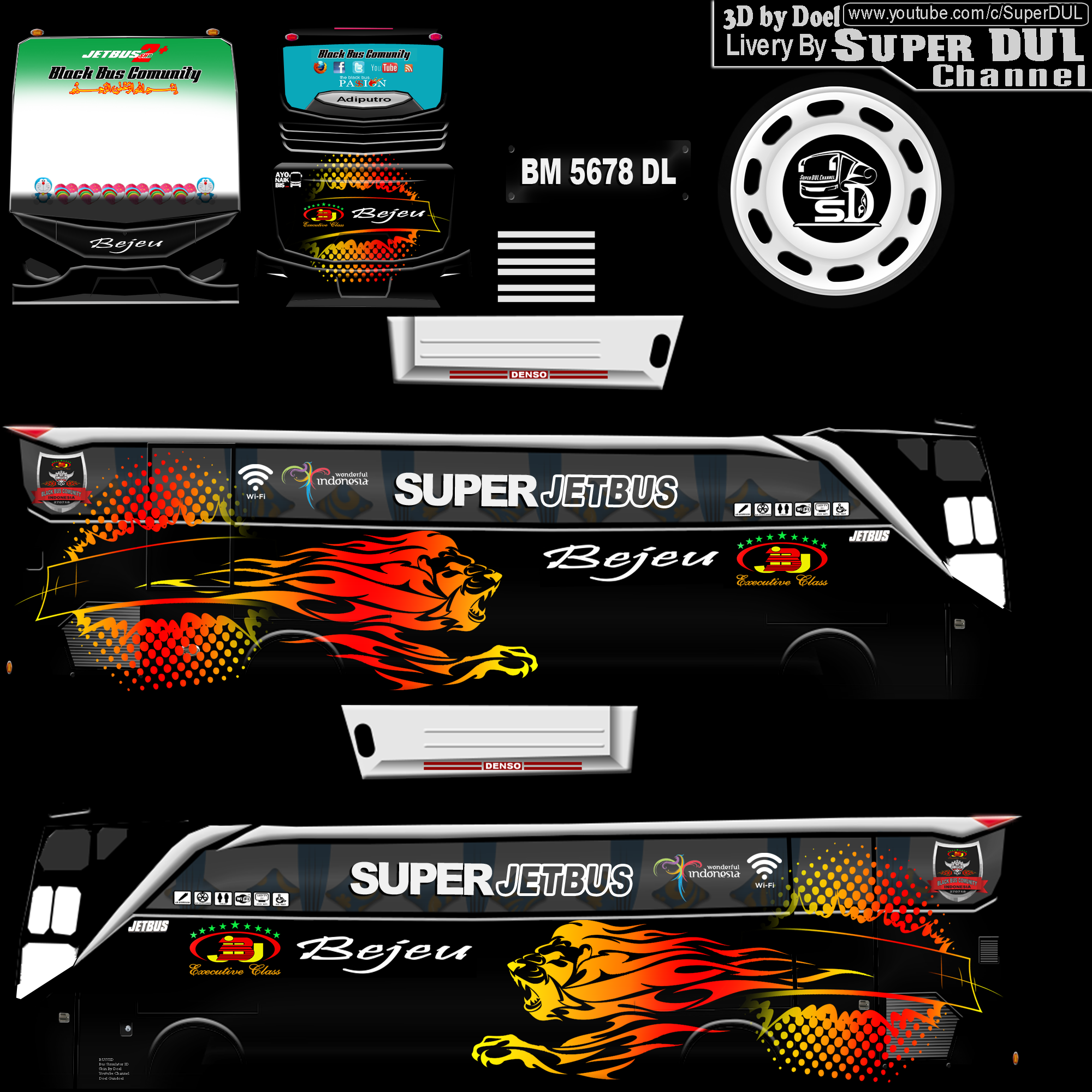 Detail Motif Bus Simulator Indonesia Nomer 16