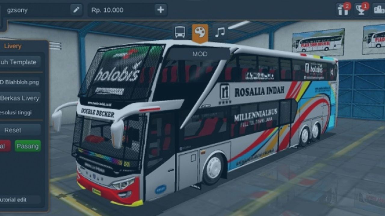 Detail Motif Bus Simulator Indonesia Nomer 17