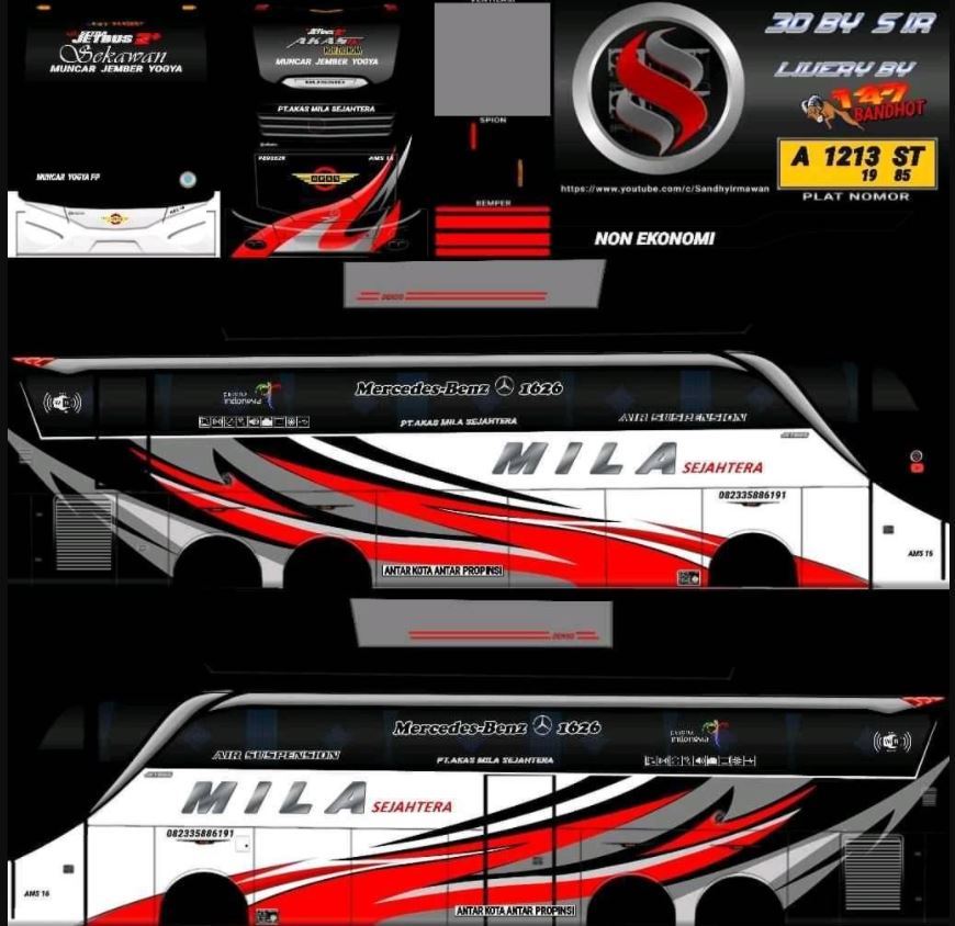 Detail Motif Bus Simulator Indonesia Nomer 21