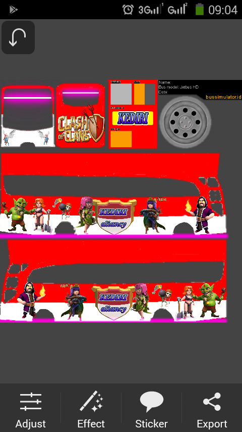 Detail Motif Bus Simulator Indonesia Nomer 48