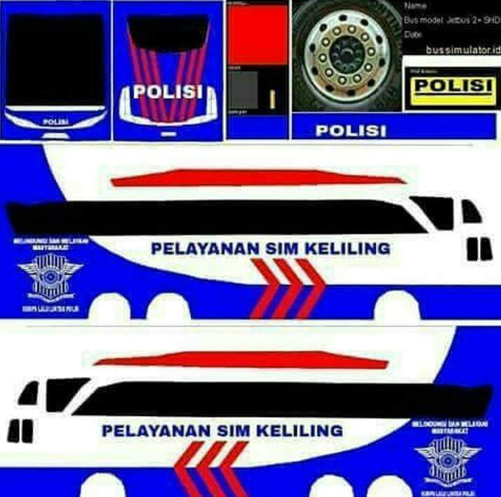 Detail Motif Bus Simulator Indonesia Nomer 55