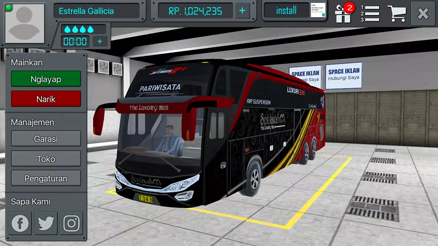 Detail Motif Bus Simulator Indonesia Nomer 9