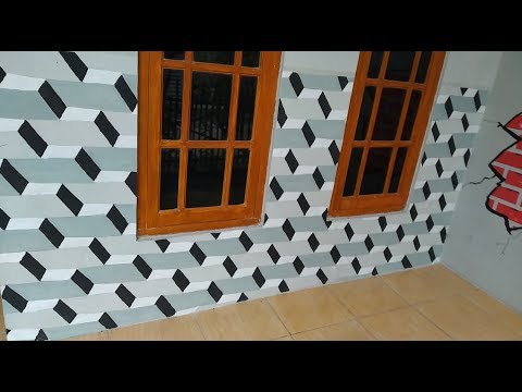 Detail Motif Cat Dinding 3d Nomer 38