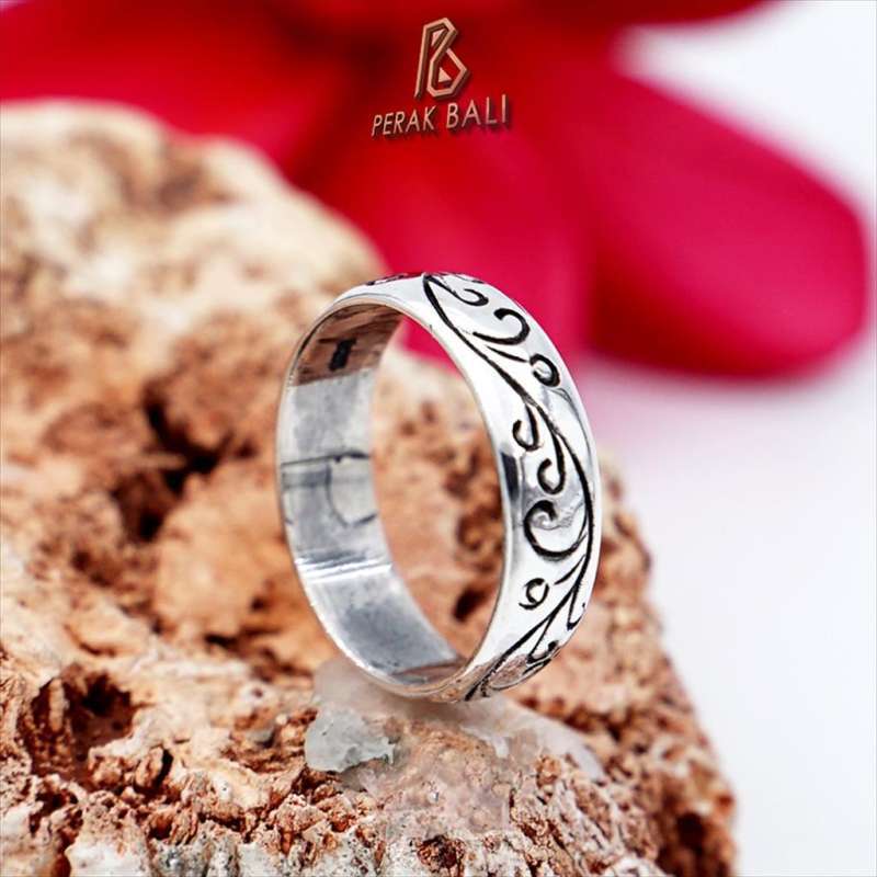 Detail Motif Cincin Perak Nomer 17