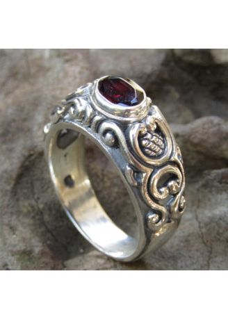Detail Motif Cincin Perak Nomer 6