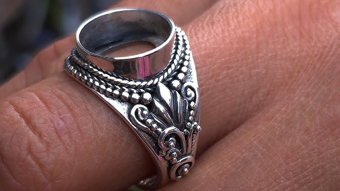 Detail Motif Cincin Perak Nomer 52