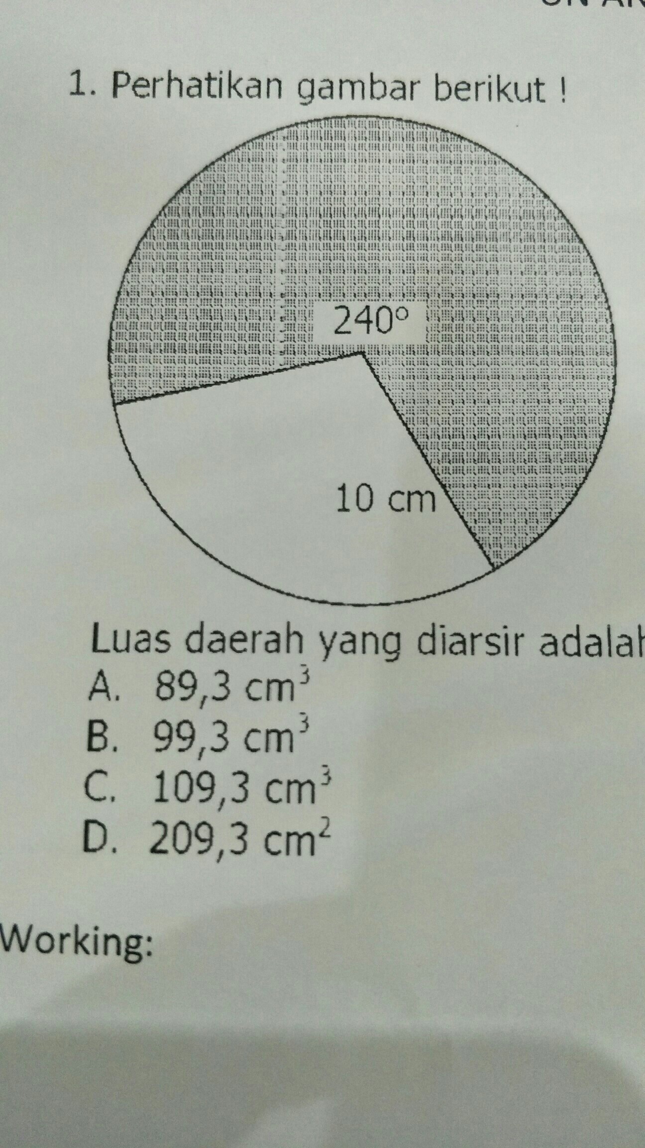 Detail Lingkaran Yang Diarsir Nomer 24