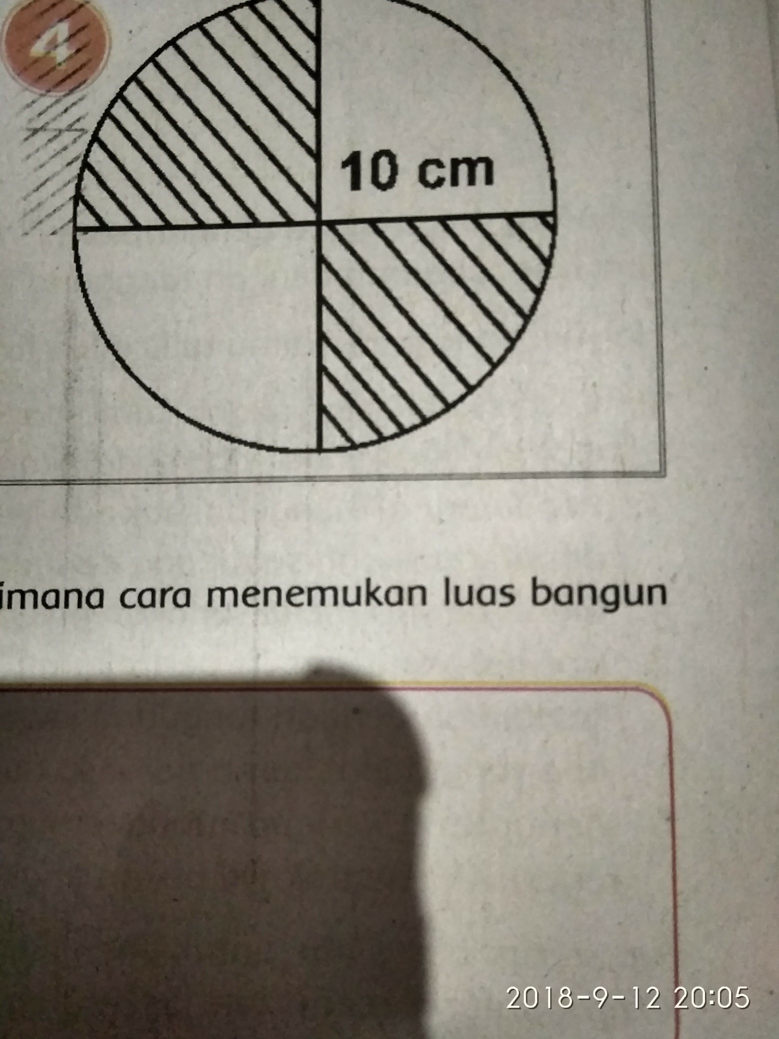 Detail Lingkaran Yang Diarsir Nomer 27