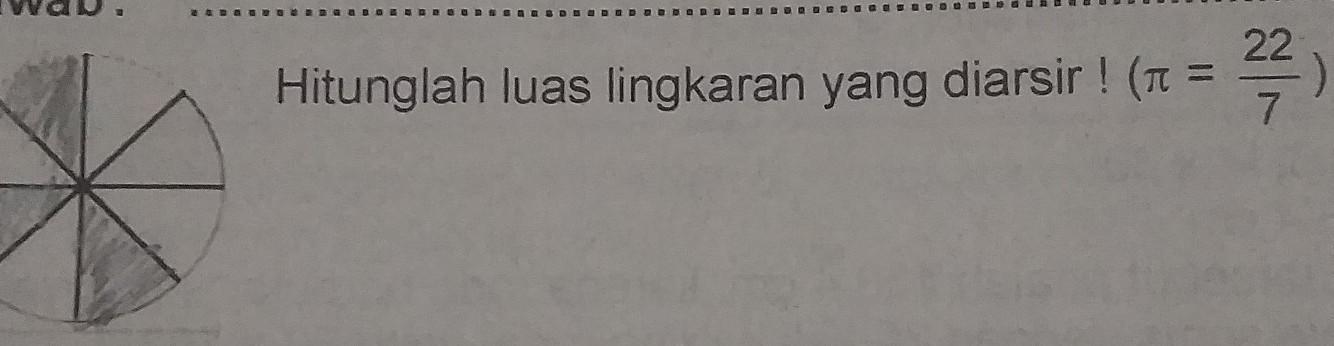 Detail Lingkaran Yang Diarsir Nomer 51