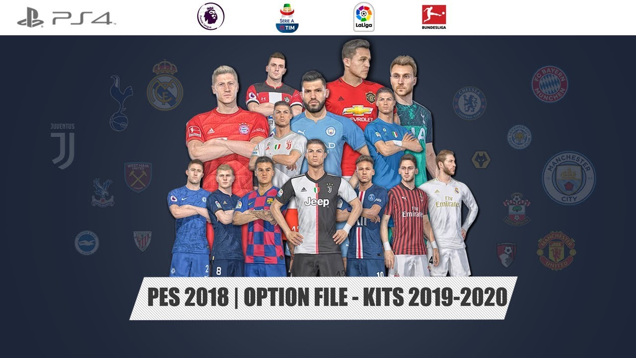 Download Link Download Logo Dan Jersey Pes 2018 Ps4 Nomer 43