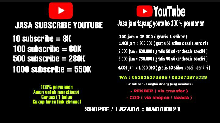 Detail Link Subscribe Gratis Nomer 48