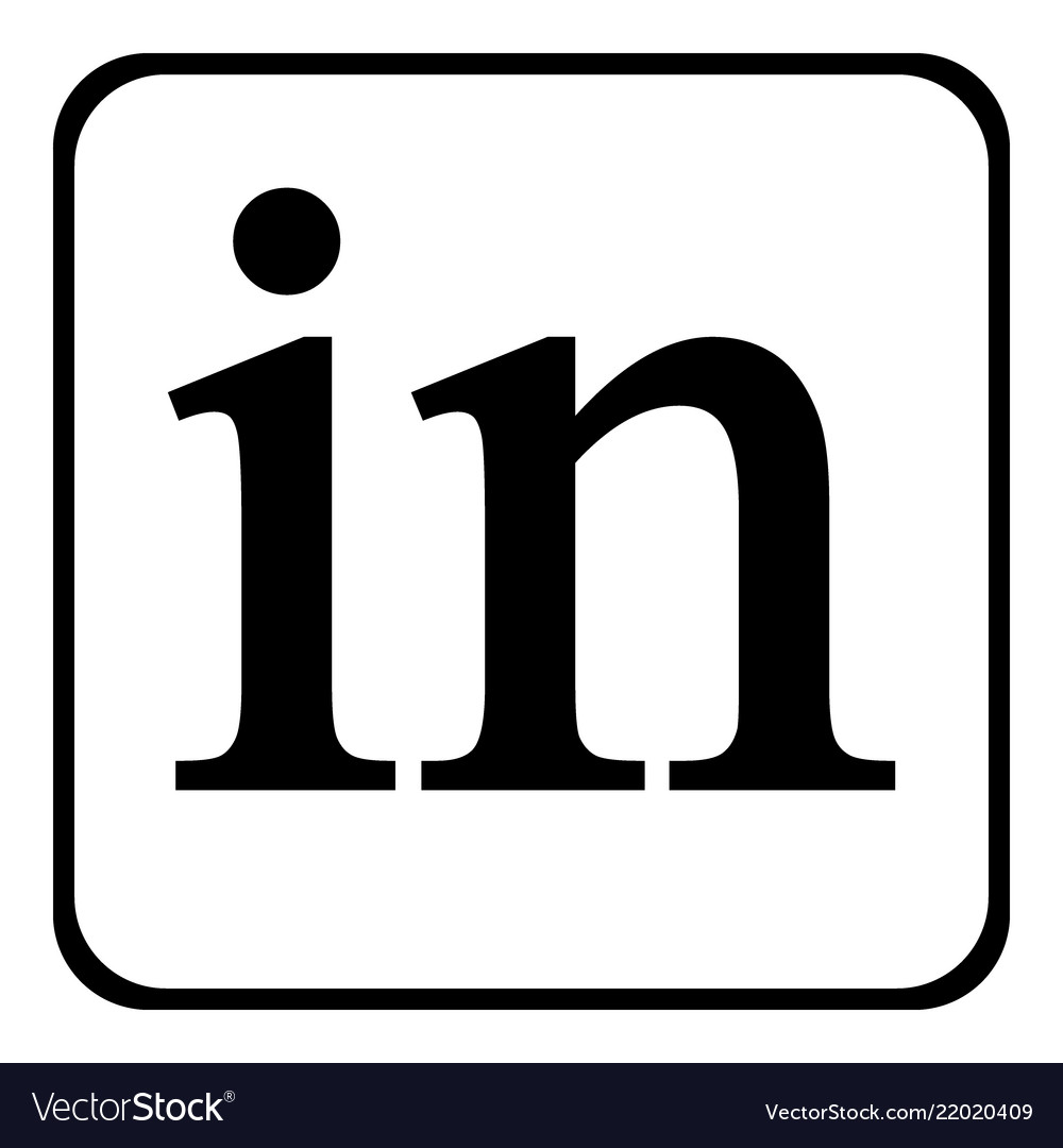 Detail Linked In Symbol Nomer 29