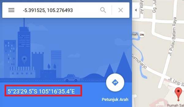 Detail Lintang Dan Bujur Rumah Saya Nomer 13