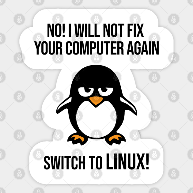 Detail Linux Penguin Stickers Nomer 11