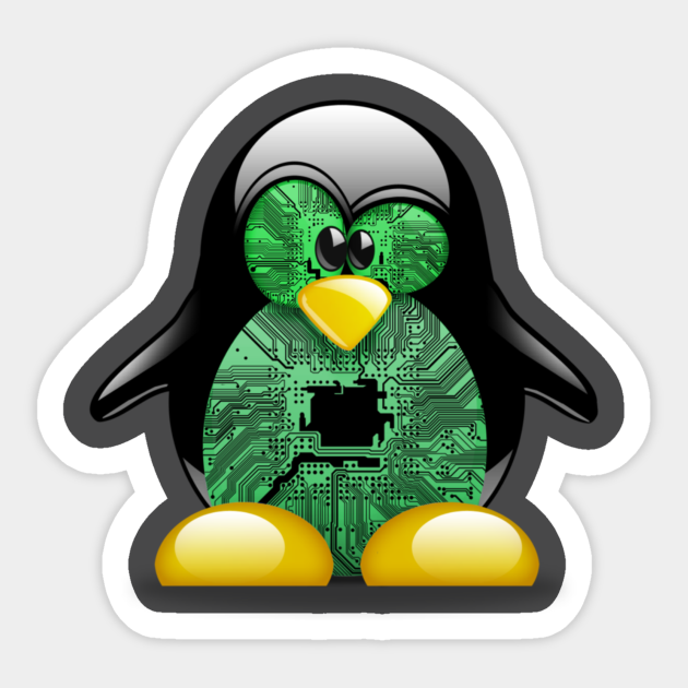 Detail Linux Penguin Stickers Nomer 12