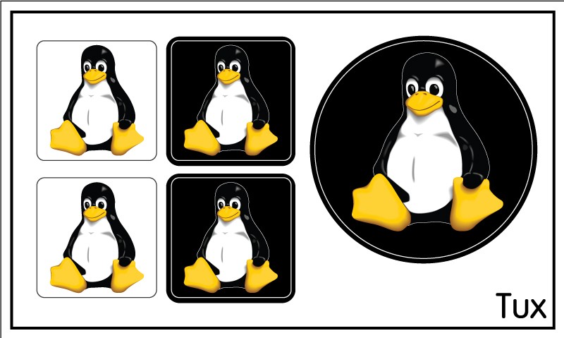 Detail Linux Penguin Stickers Nomer 14