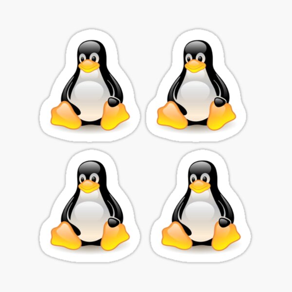 Detail Linux Penguin Stickers Nomer 6