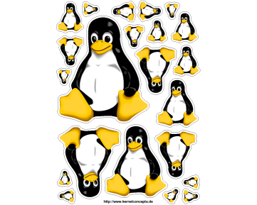 Detail Linux Penguin Stickers Nomer 47