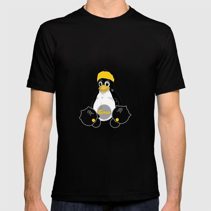 Linux Penguin T Shirt - KibrisPDR