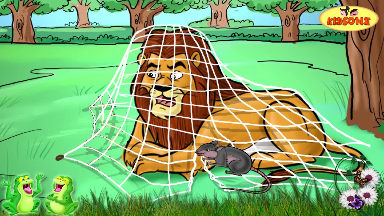 Detail Lion And The Mouse Clipart Nomer 12