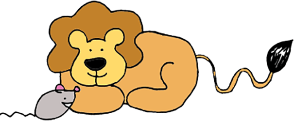 Detail Lion And The Mouse Clipart Nomer 17