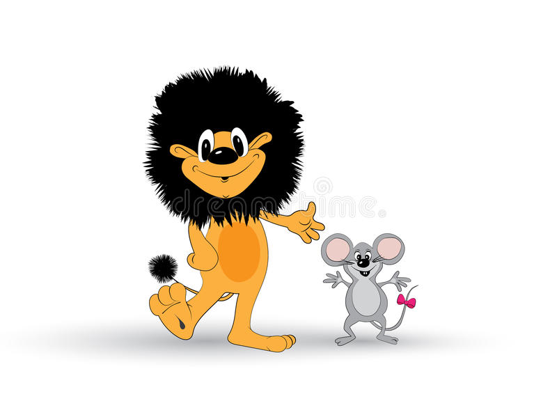 Detail Lion And The Mouse Clipart Nomer 29