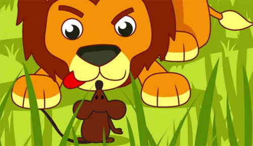 Detail Lion And The Mouse Clipart Nomer 33