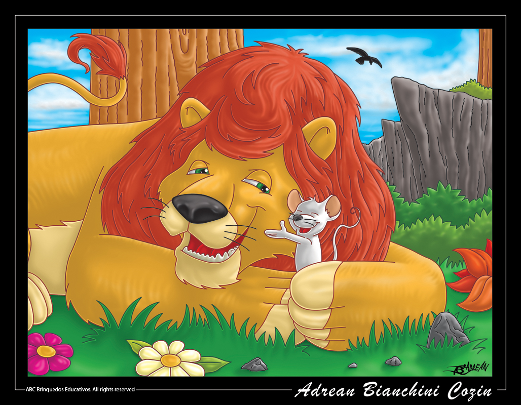 Detail Lion And The Mouse Clipart Nomer 39