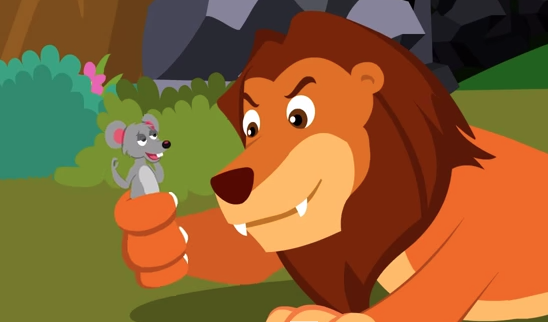 Detail Lion And The Mouse Clipart Nomer 40