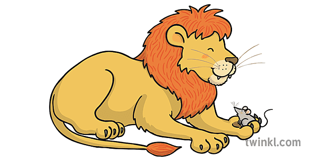 Detail Lion And The Mouse Clipart Nomer 42
