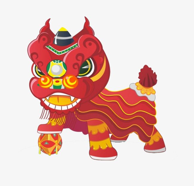 Lion Dance Clipart - KibrisPDR