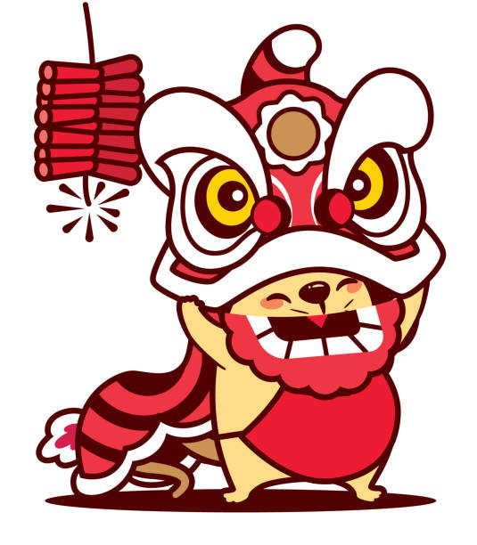 Detail Lion Dance Clipart Nomer 11