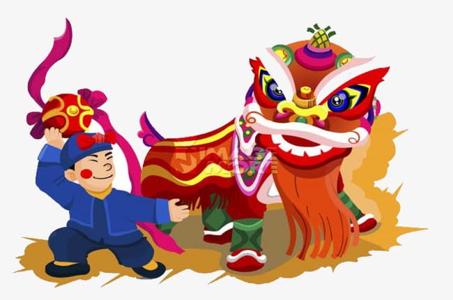 Detail Lion Dance Clipart Nomer 15