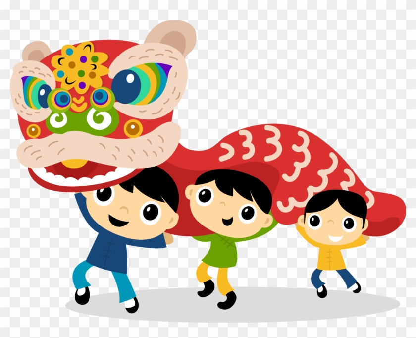 Detail Lion Dance Clipart Nomer 22