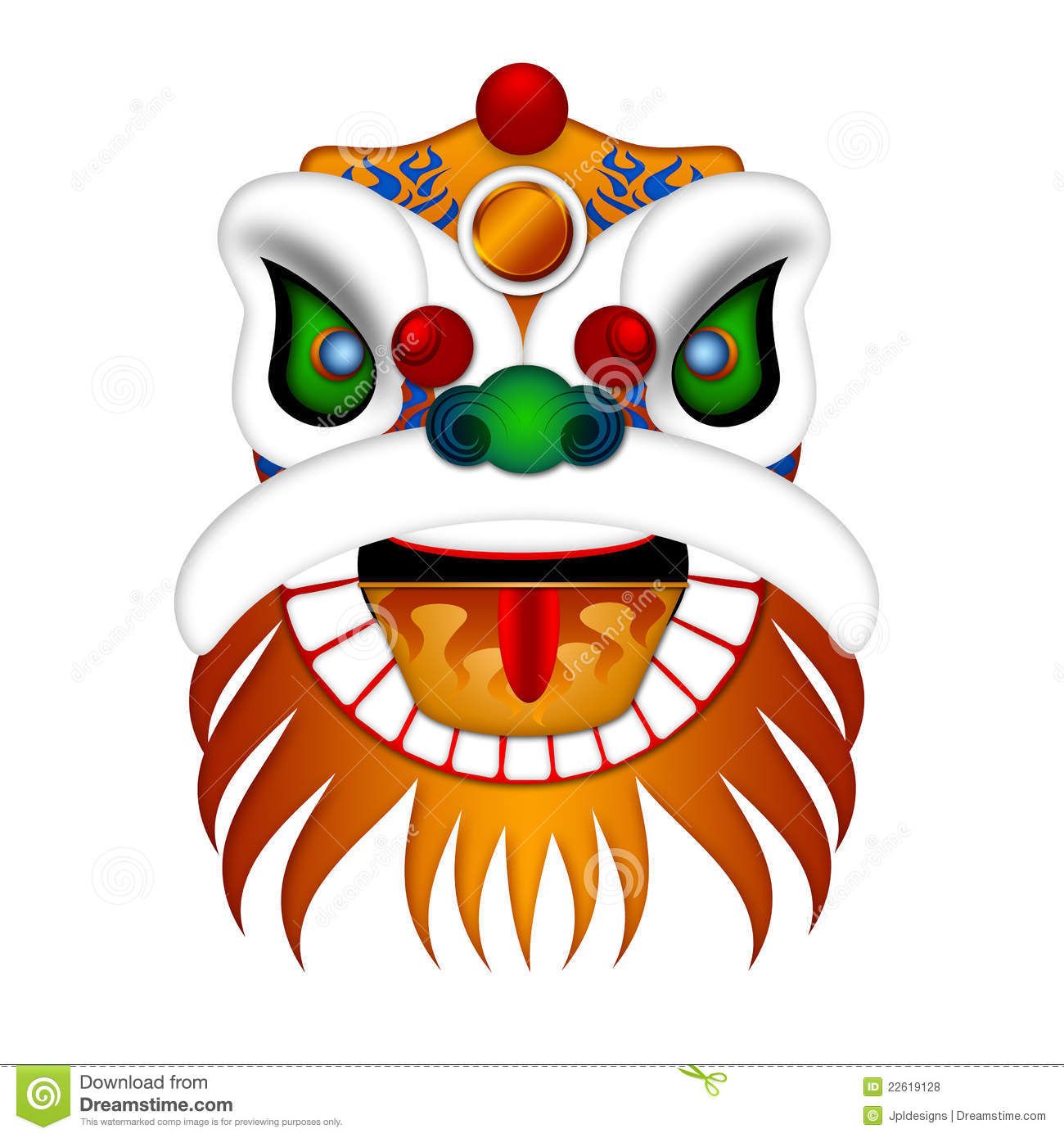 Detail Lion Dance Clipart Nomer 25