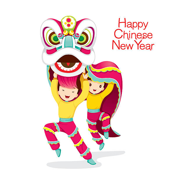 Detail Lion Dance Clipart Nomer 48