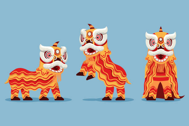 Detail Lion Dance Clipart Nomer 6