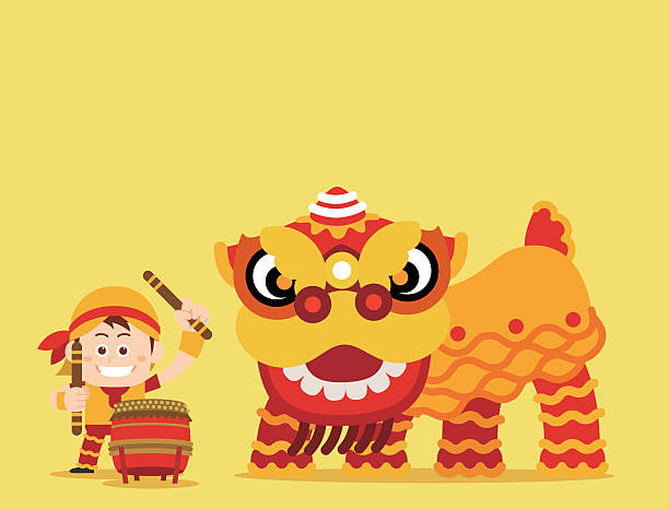 Detail Lion Dance Clipart Nomer 9