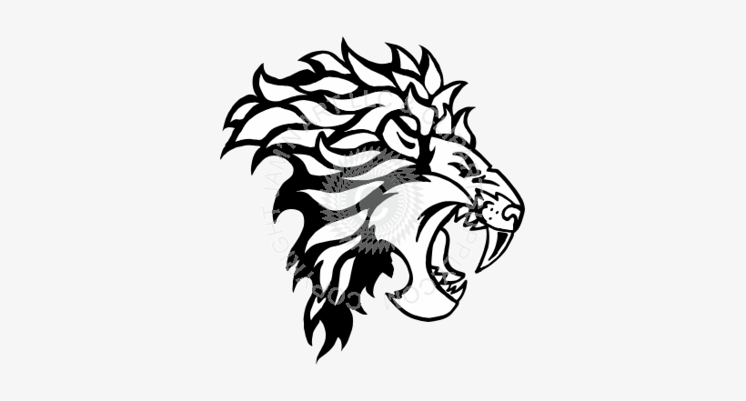 Detail Lion Drawing Png Nomer 49