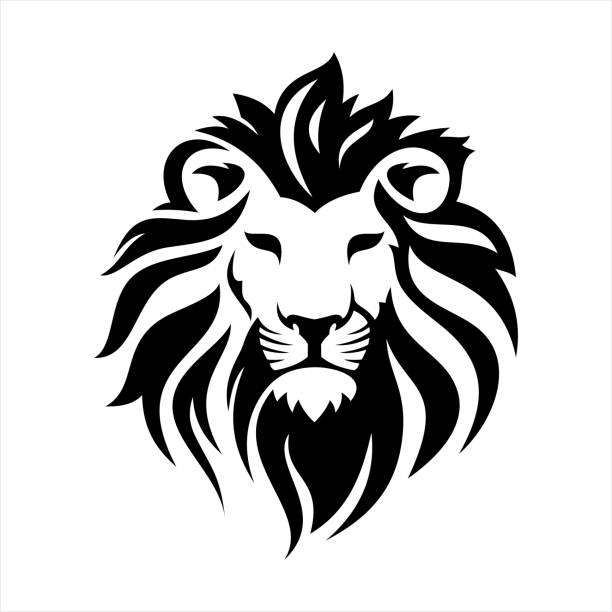 Detail Lion Face Logo Nomer 22