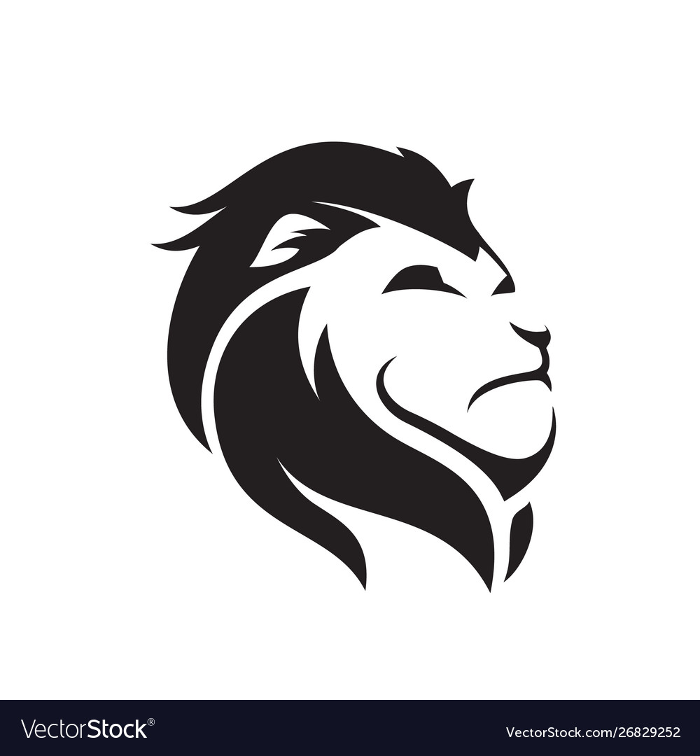 Detail Lion Face Logo Nomer 23