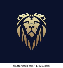 Detail Lion Face Logo Nomer 45