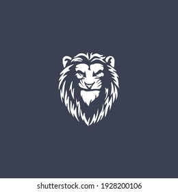 Detail Lion Face Logo Nomer 10