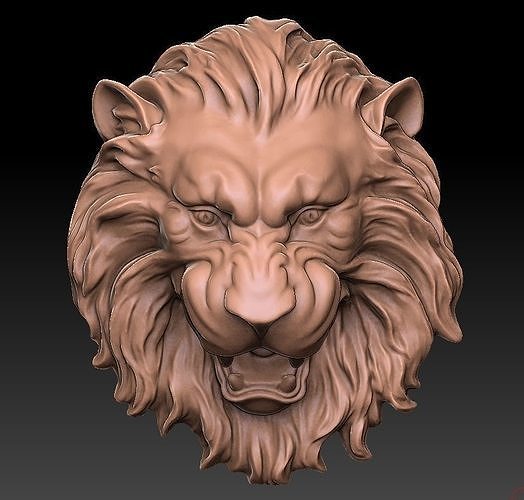 Detail Lion Face Pic Nomer 44