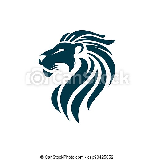 Detail Lion Head Logo Nomer 23