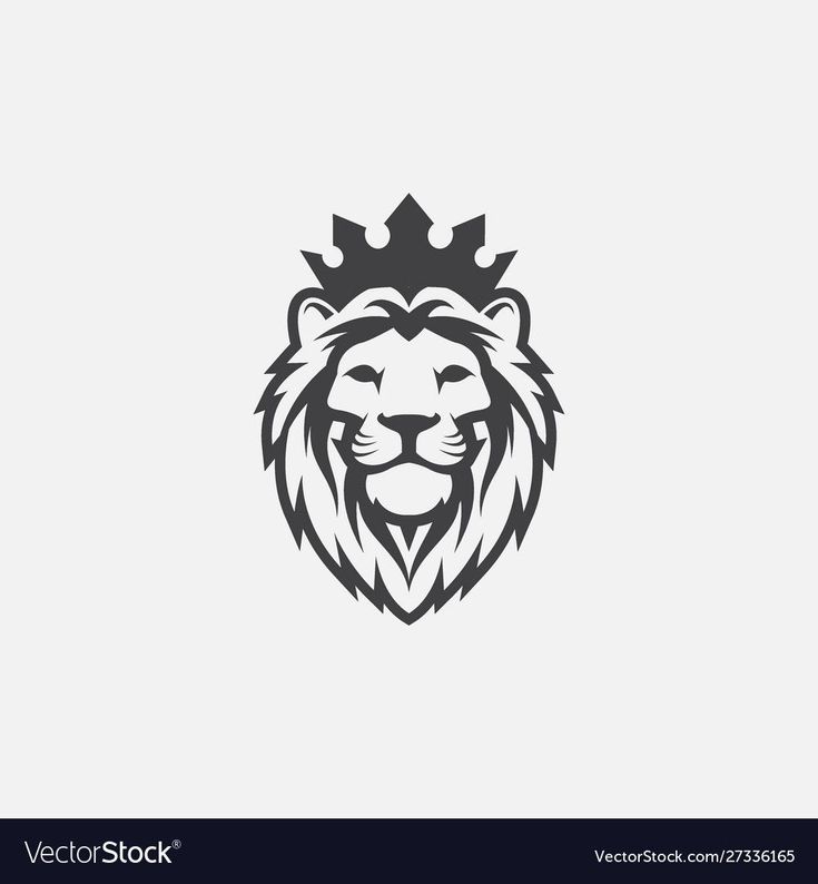 Detail Lion Head Logo Nomer 28
