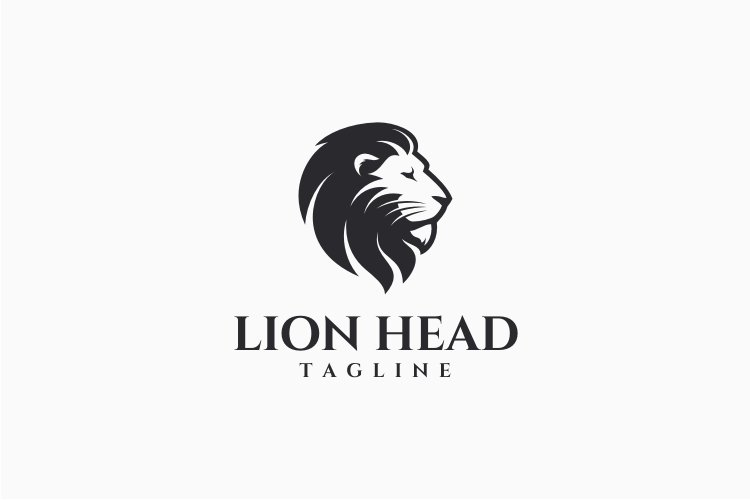 Detail Lion Head Logo Nomer 35