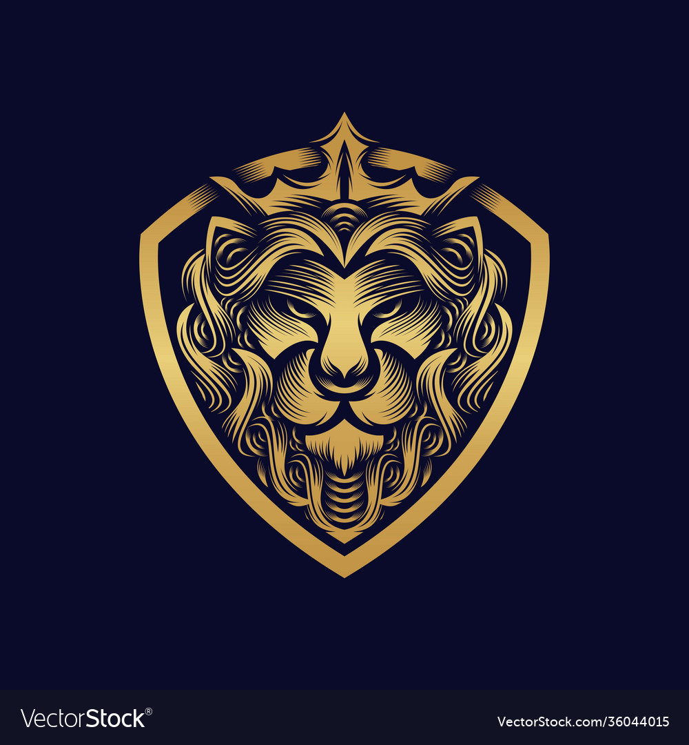 Detail Lion Head Logo Nomer 51