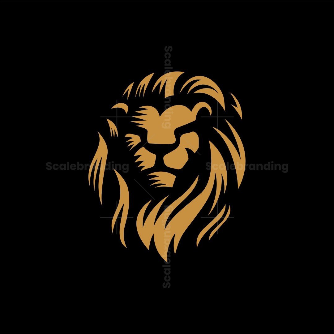 Detail Lion Head Logo Nomer 52