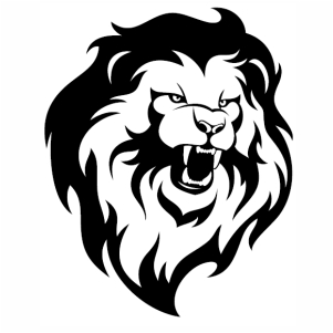 Detail Lion Head Vector Png Nomer 30